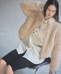 URBAN RESEARCH | COOR CURLY FAKE FUR JUMPER(テーラードジャケット)