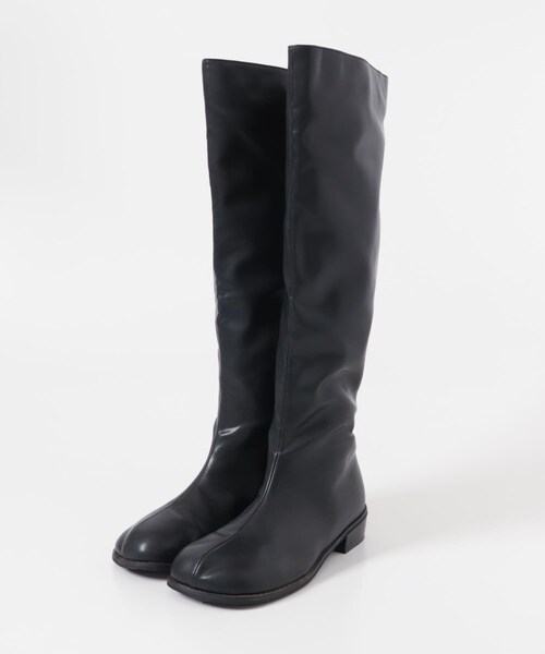 KBF（ケイビーエフ）の「プランプトゥロングブーツ（ブーツ・レディース・D.BROWN/BLACK・36/37/38）」の12枚目の写真