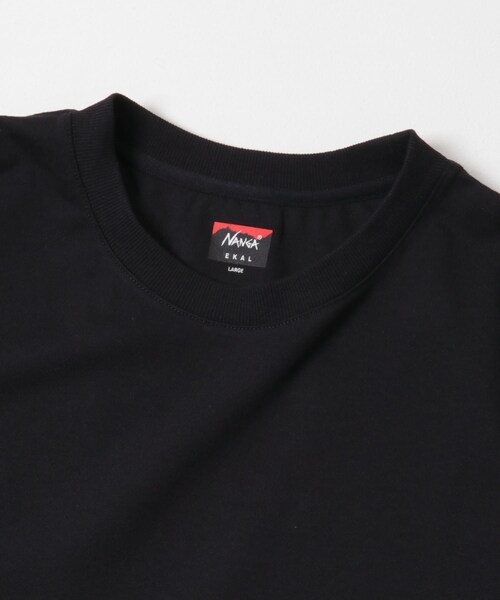 EKAL(エカル)の「『別注』NANGA×EKAL ロゴTシャツ(Tシャツ/カットソー・メンズ・ホワイト/ブラック・M/L)」の22枚目の写真