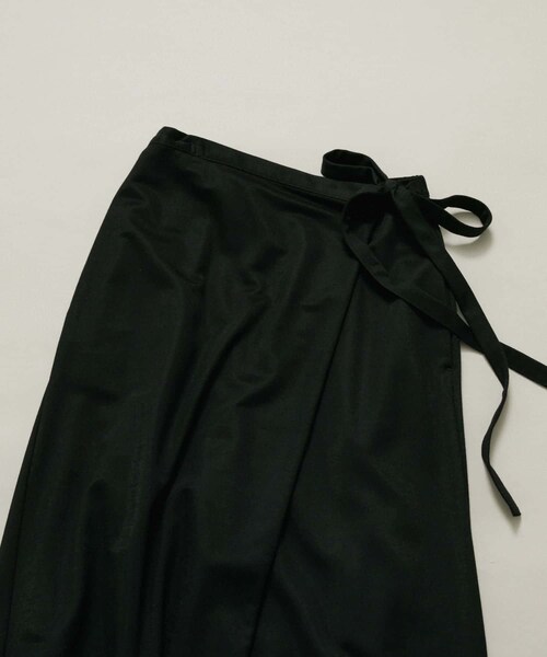 LAATO（ラート）の「wrap cut pants（その他パンツ・レディース・インク/ネズミ/ラクダ・FREE）」の5枚目の写真