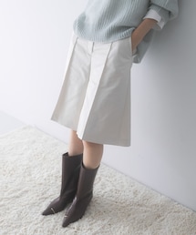 URBAN RESEARCH ROSSO WOMEN | ハードサテンハーフパンツ(その他パンツ)