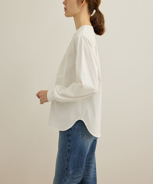 ROPE'(ロペ)の「【洗える】布帛コンビシャツカットソー(Tシャツ/カットソー・レディース・ブラック/ホワイト・F)」の14枚目の写真