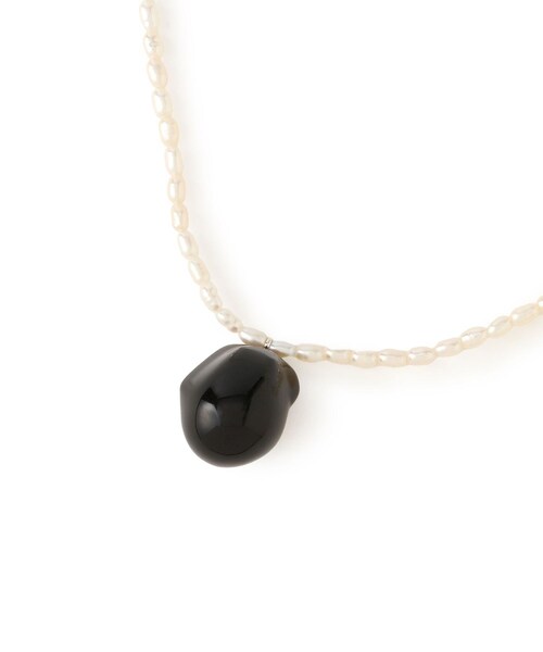 ADAM ET ROPE'(アダムエロペ)の「【J'aDoRe限定】【Rieuk(リューク)】Pearl with Stone Baroque Necklace(ネックレス・レディース・ブラック/その他・F)」の15枚目の写真