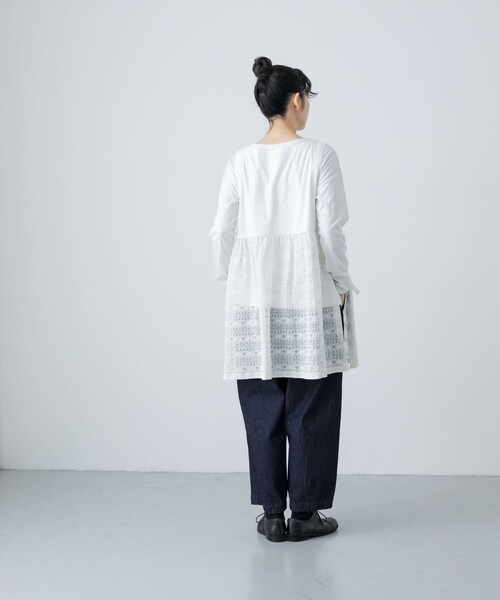 かぐれ(カグレ)の「Khadi&co. ECLIPSE(チュニック・レディース・WH・M)」の8枚目の写真