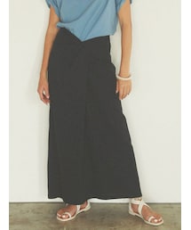 Ungrid | シルクネップウエストデザインスカート(スカート)