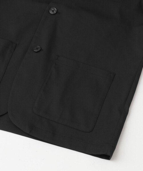 ITEMS URBANRESEARCH（アイテムズ アーバンリサーチ）の「『セットアップ対応』マシンウォッシャブルピケノーラペルジャケット（テーラードジャケット・メンズ・BLK/KHK/NVY・M/L）」の13枚目の写真