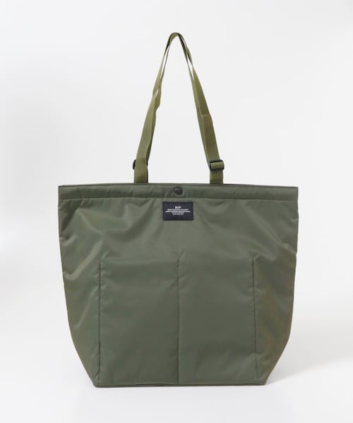 URBAN RESEARCH DOORS(アーバンリサーチドアーズ)の「BAGSINPROGRESS MARKET TOTE(トートバッグ・メンズ・BLACK/KHAKI・Free)」の2枚目の写真