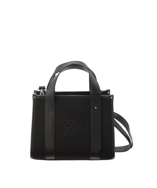 EATME（イートミー）の「ベルトミニショルダーバッグ（ショルダーバッグ・レディース・アイボリー/ブラック/オフホワイト・F）」の5枚目の写真