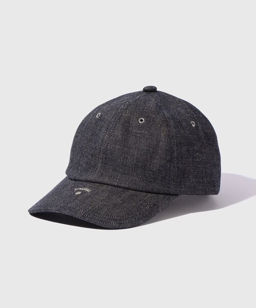 ADAM ET ROPE'（アダムエロペ）の「【SUGARHILL/シュガーヒル】BASEBALL CAP（キャップ・メンズ・ホワイト/ネイビー・F）」の2枚目の写真