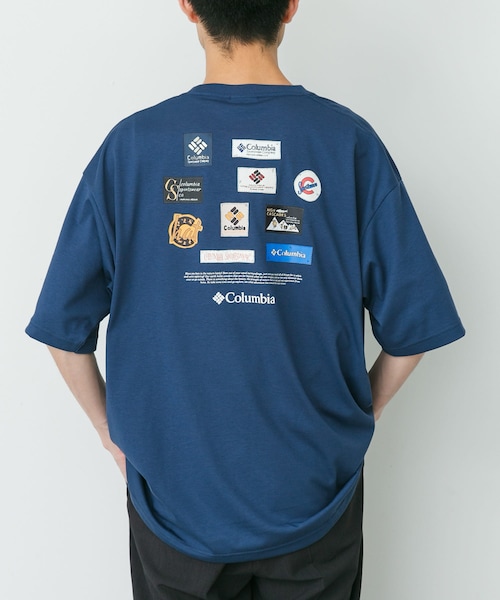 URBAN RESEARCH DOORS(アーバンリサーチドアーズ)の「Columbia スタックブルックグラフィック ショートスリーブTシャツ(Tシャツ/カットソー・メンズ・NAVY/BLACK/GREEN/WHITE・M/L/XL)」の4枚目の写真