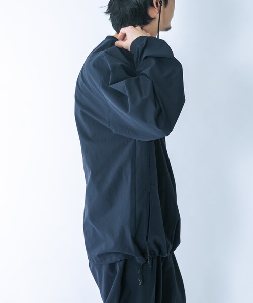 EKAL(エカル)の「『吸水速乾/通気性/軽量』DOT AIR LONG-SLEEVE PULLOVER(Tシャツ/カットソー・メンズ・ネイビー/ブラック・M/L)」の21枚目の写真