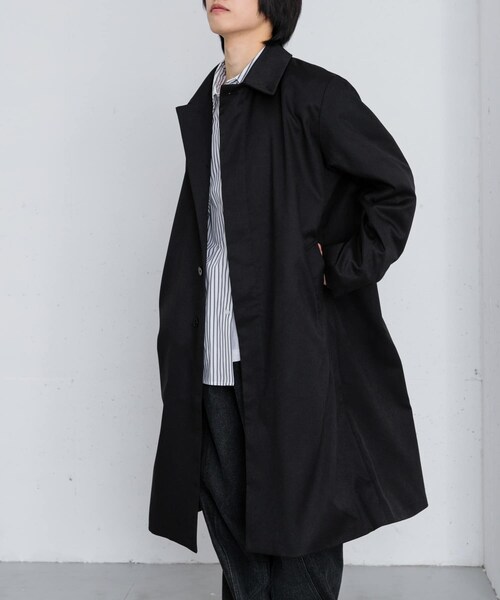 SENSE OF PLACE by URBAN RESEARCH（センスオブプレイスバイアーバンリサーチ）の「ステンカラーコート（テーラードジャケット・メンズ・BEIGE/BLACK/MINT・M/L）」の13枚目の写真