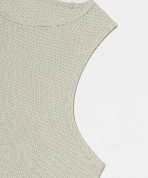URBAN RESEARCH Sonny Label（アーバンリサーチサニーレーベル）の「ARMY TWILL　LIGHT HONEYCOMB TANK TOP（タンクトップ・メンズ・ICE GRAY/OLIVE/PINK・M/L）」の6枚目の写真