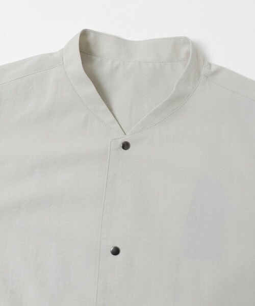 URBAN RESEARCH DOORS（アーバンリサーチドアーズ）の「『イージーケア/速乾/UVカット』クイックドライ ノーカラーライトブルゾン（ブルゾン・メンズ・CHALK/BLUEGREEN/CHARCOAL・M/L）」の18枚目の写真