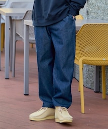 nissen | 総ゴムワイドテーパードパンツ【大きいサイズ有】(パンツ)