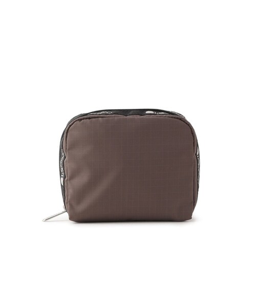 ADAM ET ROPE'（アダムエロペ）の「【LeSportsac for ADAM ET ROPE'】SQUARE COSMETIC (SOLID/SOLID)（ポーチ・レディース・ブラウン・F）」の10枚目の写真