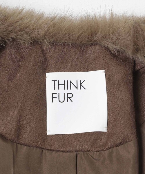 THINK FUR Border Fur Coat - winetouritalia.com