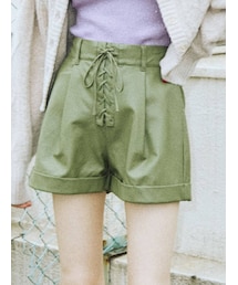 jouetie | レースアップキュロット(その他パンツ)