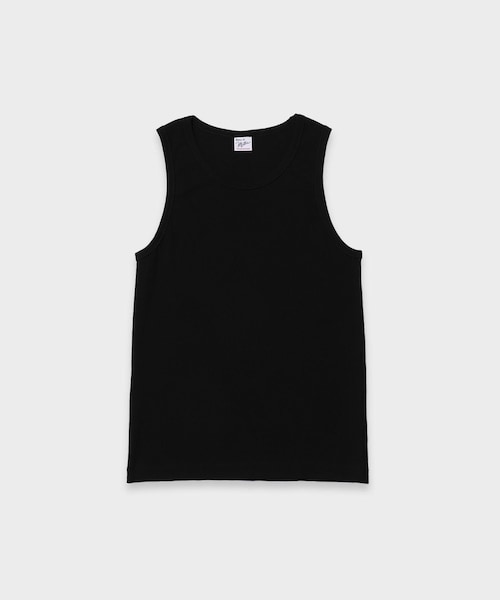 ADAM ET ROPE'（アダムエロペ）の「《別注》【Miller/ミラー】RIB TANKTOP（タンクトップ・メンズ・ブラック/ホワイト・L/M）」の10枚目の写真