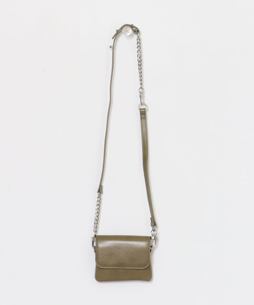 URBAN RESEARCH ROSSO（アーバンリサーチロッソ）の「YENN　CHAIN BELT POUCH（その他雑貨・レディース・KHAKI/BLACK・FREE）」の14枚目の写真