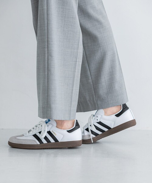 URBAN RESEARCH(アーバンリサーチ)の「adidas SAMBA OG(スニーカー・レディース・フットウェアホワイト・23.5/24/24.5/25)」の4枚目の写真