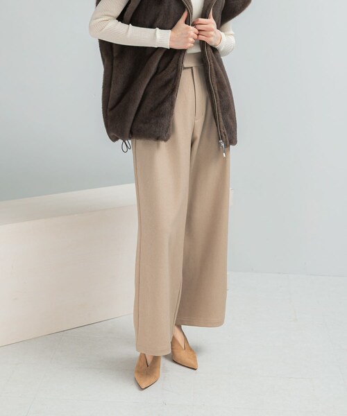 URBAN RESEARCH ROSSO（アーバンリサーチロッソ）の「『UR TECH』ストレートスラックス（その他パンツ・レディース・BEIGE/BLACK・36/38）」の16枚目の写真