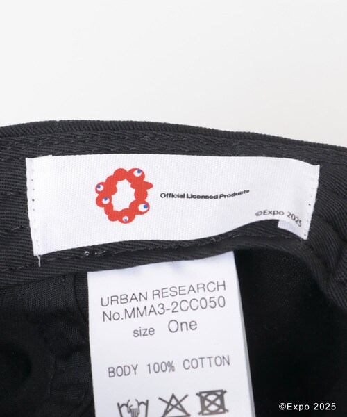 THE GOODLAND MARKET（ザグッドランドマーケット）の「EXPO2025 CAP-EYE（キャップ・レディース・WHITE/BLACK・one）」の11枚目の写真