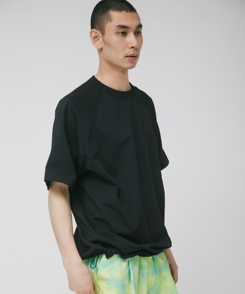 EKAL(エカル)の「DRY OUT BALLOON FIT T-SHIRTS(Tシャツ/カットソー・メンズ・ホワイト/ネイビー/チャコール/ピンク/ブラウン/ブラック・M/L)」の15枚目の写真