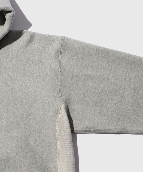 ADAM ET ROPE'(アダムエロペ)の「【BONCOURA/ボンクラ】フルZIPパーカー(パーカー・メンズ・ブラック/グレー・38/40)」の7枚目の写真