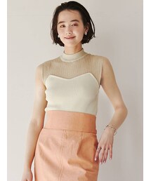 LAGUNAMOON | ラメランダムリブニットプルオーバー(ニット/セーター)