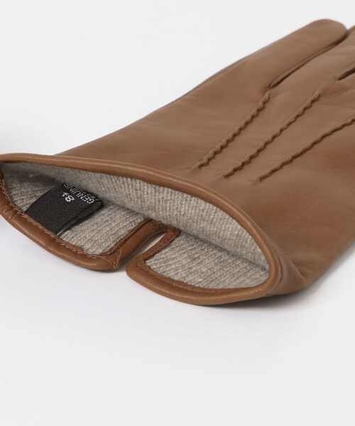URBAN RESEARCH（アーバンリサーチ）の「GLOVES　TOUCH LAMBSKIN（ベルト・メンズ・BLACK/LUGGAGE・8.5）」の10枚目の写真