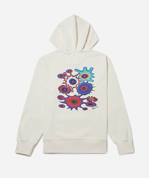 Saturdays NYC(サタデーズ ニューヨークシティ )の「DITCH SHAWNA X COSIMA HOODIE(パーカー・レディース・ブラック/オフホワイト・L/M/S/XL/XS)」の6枚目の写真