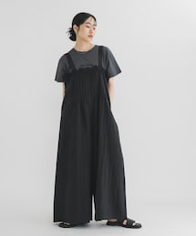 KBF | レースオンピンタックサロペット(その他パンツ)