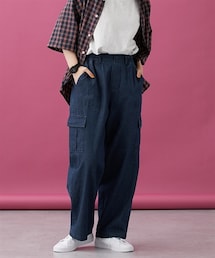Le temps riche | カーゴワイドパンツ（デニム・ツイル）＜Letempsriche＞(カーゴパンツ)