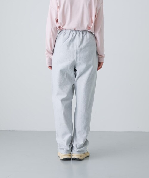 かぐれ（カグレ）の「blurhmsROOTSTOCK　THIN-SWEAT PANTS（その他パンツ・レディース・H White/DarkNavy/H Beige・0）」の5枚目の写真