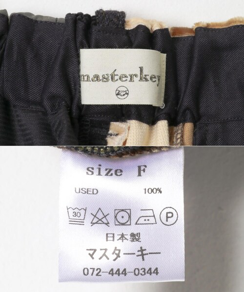 THE GOODLAND MARKET（ザグッドランドマーケット）の「master key　CINEMA-PT（その他パンツ・メンズ・Assort 1/Assort 2/Assort 3/Assort 4・FREE）」の18枚目の写真