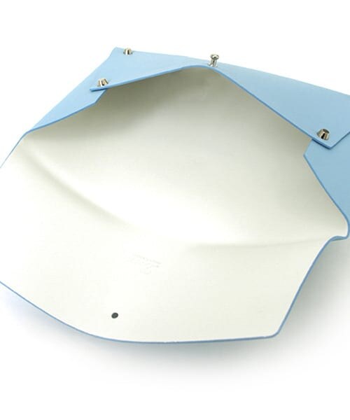 URBAN RESEARCH DOORS（アーバンリサーチドアーズ）の「PVC クラッチバック（クラッチバッグ・レディース・IVORY/BLUE/PINK・one）」の10枚目の写真