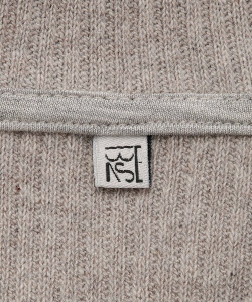 ADAM ET ROPE'(アダムエロペ)の「【Baserange(ベースレンジ)】DUAL LONG SLEEVE TEE(ニット/セーター・レディース・ライトグレー・S)」の10枚目の写真