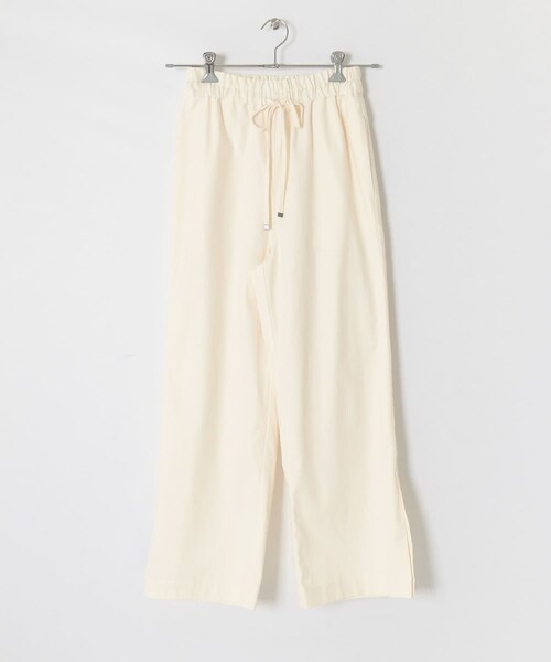 SENSE OF PLACE by URBAN RESEARCH(センスオブプレイスバイアーバンリサーチ)の「スリットワイドパンツ(その他パンツ・レディース・IVORY/GREIGE/BEIGE・S/M)」の9枚目の写真