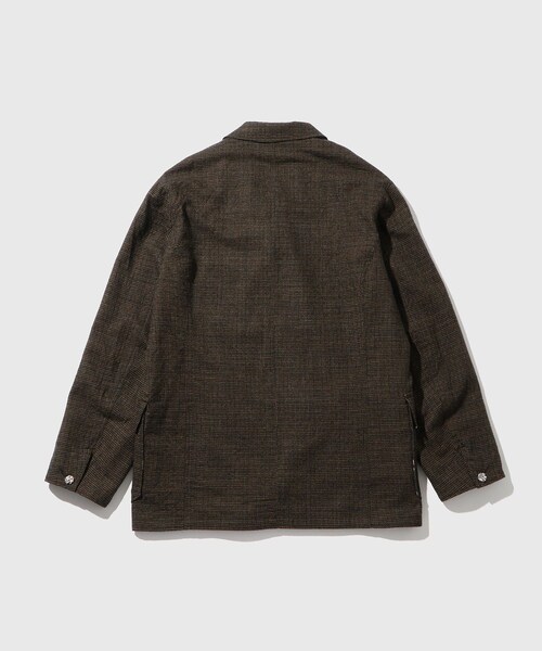 ADAM ET ROPE'(アダムエロペ)の「【BLACKBIRD/ブラックバード】double breasted directors jacket - check -(その他アウター・メンズ・ダークブラウン・1/2)」の17枚目の写真