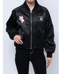 GYDA | 【みちょぱコラボ】RIDICULOUS MCPサテンブルゾン(ブルゾン)