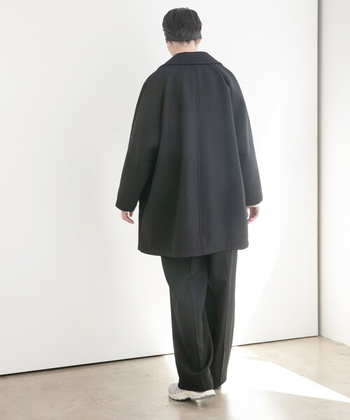 URBAN RESEARCH（アーバンリサーチ）の「ボンディングチェスターコート（チェスターコート・レディース・CHARCOAL/BLACK・FREE）」の11枚目の写真