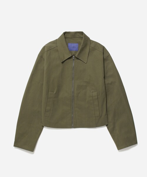 Saturdays NYC（サタデーズ ニューヨークシティ ）の「JIAO SANDED TWILL JACKET（ミリタリージャケット・メンズ・ブラック/オリーブ・L/M/S/XL/XS）」の12枚目の写真