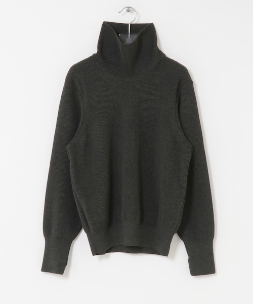 URBAN RESEARCH(アーバンリサーチ)の「PURLAM PU301-MPO03(ニット/セーター・メンズ・CHARCOAL/BLACK/DARK NAVY・2/3)」の2枚目の写真