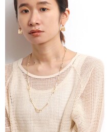 Ungrid | デザインチェーンロングネックレス(ネックレス)
