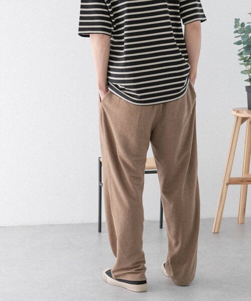 URBAN RESEARCH DOORS(アーバンリサーチドアーズ)の「FORK&SPOON ヘンプ混カットソーパンツ(その他パンツ・メンズ・GRAY/WOOD・4/5)」の13枚目の写真