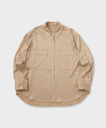 ROPE' | GWIL SILK SATIN SHIRT｜シルクサテンシャツ(シャツ/ブラウス)