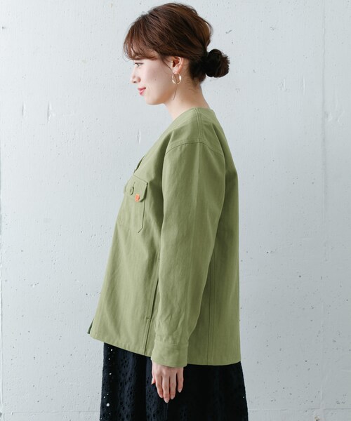URBAN RESEARCH Sonny Label（アーバンリサーチサニーレーベル）の「UNIVERSAL OVERALL　別注カバーオール（カバーオール・レディース・ベージュ/オフ/カーキ・FREE）」の20枚目の写真