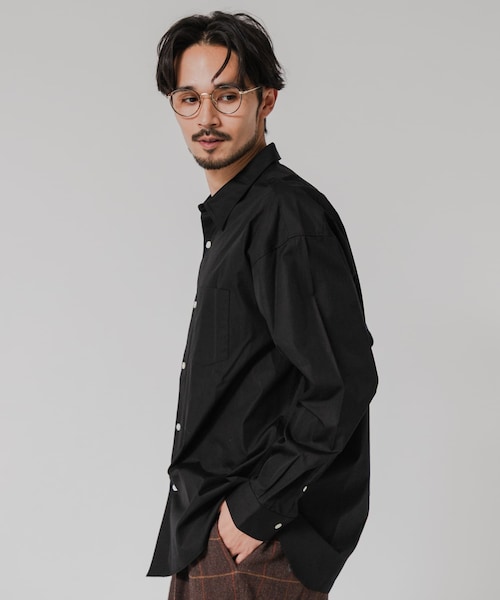 URBAN RESEARCH（アーバンリサーチ）の「『一部WEB限定カラー』THOMAS MASON OVER SHIRTS（シャツ/ブラウス・メンズ・WHITE/ROYAL/BROWN/BLACK/BLUE ST/S.GREEN・S/M/L/XL）」の22枚目の写真