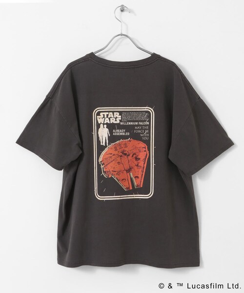 URBAN RESEARCH Sonny Label（アーバンリサーチサニーレーベル）の「STARWARS / ピグメントTシャツ（Tシャツ/カットソー・メンズ・yoda/episode1/falcon・M/L）」の8枚目の写真